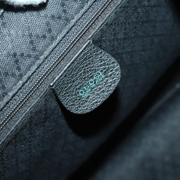 GUCCI Bamboo Backpack Suede Black Gold 003 2058 0016 Auth ep10550