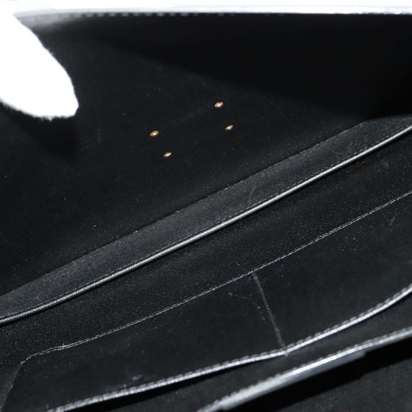 LOUIS VUITTON Epi Serviette Ambassador Business Bag Black M54412 LV Auth ep10554