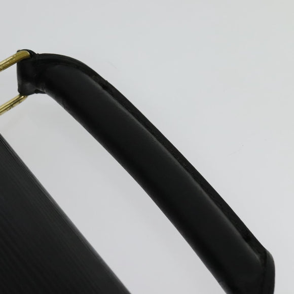 LOUIS VUITTON Epi Serviette Ambassador Business Bag Black M54412 LV Auth ep10554