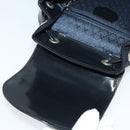 GUCCI Bamboo Backpack Nylon Black Silver 003 3444 0030 Auth ep10557-10