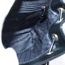 GUCCI Bamboo Backpack Nylon Black Silver 003 3444 0030 Auth ep10557-20