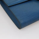 LOUIS VUITTON Epi Pochette Arche Shoulder Bag Blue M52575 LV Auth ep10558-14