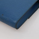 LOUIS VUITTON Epi Pochette Arche Shoulder Bag Blue M52575 LV Auth ep10558-15