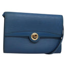 LOUIS VUITTON Epi Pochette Arche Shoulder Bag Blue M52575 LV Auth ep10558-1