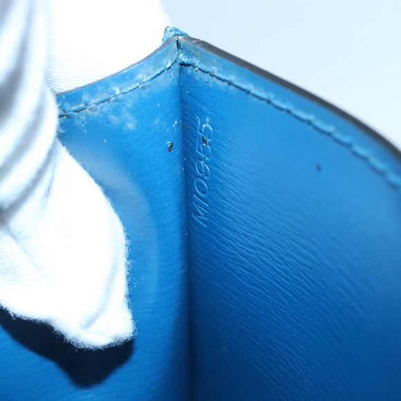 LOUIS VUITTON Epi Pochette Arche Shoulder Bag Blue M52575 LV Auth ep10558