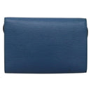 LOUIS VUITTON Epi Pochette Arche Shoulder Bag Blue M52575 LV Auth ep10558-2