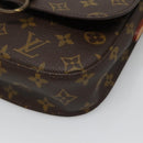 LOUIS VUITTON Monogram Saint Cloud MM Shoulder Bag M51243 LV Auth ep10559-10