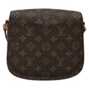 LOUIS VUITTON Monogram Saint Cloud MM Shoulder Bag M51243 LV Auth ep10559-3