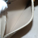 LOUIS VUITTON Monogram Vernis Houston Hand Bag Beige M91004 LV Auth ep10571-21