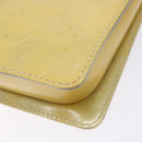 LOUIS VUITTON Monogram Vernis Motto Accessory Pouch Gris M91030 LV Auth ep10575-16