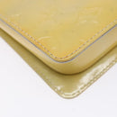 LOUIS VUITTON Monogram Vernis Motto Accessory Pouch Gris M91030 LV Auth ep10575-17