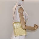 LOUIS VUITTON Monogram Vernis Motto Accessory Pouch Gris M91030 LV Auth ep10575-22