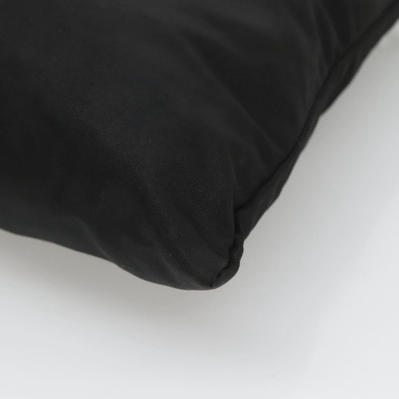 PRADA Shoulder Bag Nylon Black Silver Auth ep10576