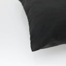 PRADA Shoulder Bag Nylon Black Silver Auth ep10576-15