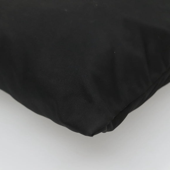 PRADA Shoulder Bag Nylon Black Silver Auth ep10576