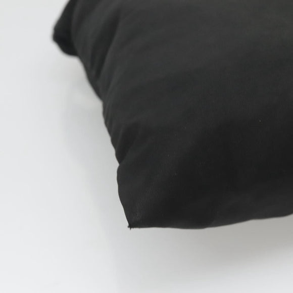 PRADA Shoulder Bag Nylon Black Silver Auth ep10576