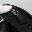 PRADA Shoulder Bag Nylon Black Silver Auth ep10576-10