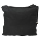 PRADA Shoulder Bag Nylon Black Silver Auth ep10576-2