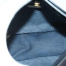 GUCCI Micro GG Supreme Chain Shoulder Bag PVC Navy Gold 001 14 0412 Auth ep10578-17