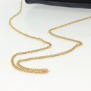 GUCCI Micro GG Supreme Chain Shoulder Bag PVC Navy Gold 001 14 0412 Auth ep10578-7