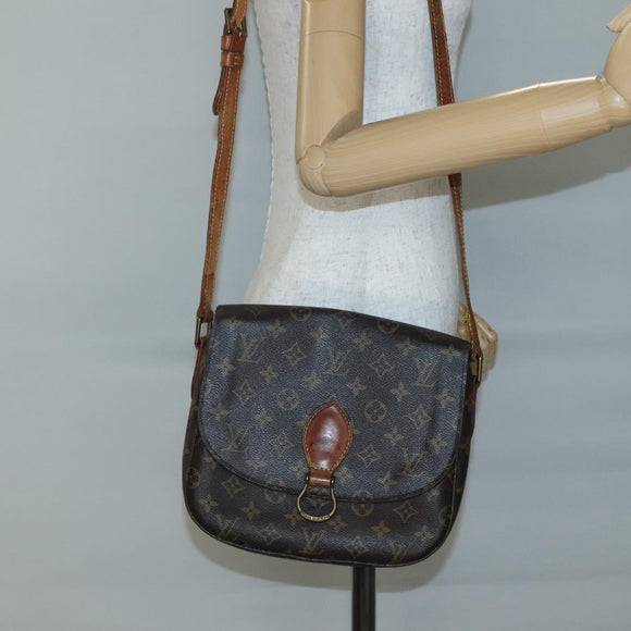 LOUIS VUITTON Monogram Saint Cloud GM Shoulder Bag M51242 LV Auth ep10579