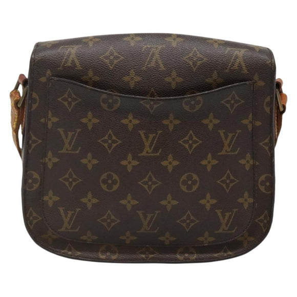 LOUIS VUITTON Monogram Saint Cloud GM Shoulder Bag M51242 LV Auth ep10579