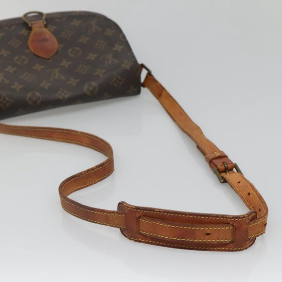 LOUIS VUITTON Monogram Saint Cloud GM Shoulder Bag M51242 LV Auth ep10579