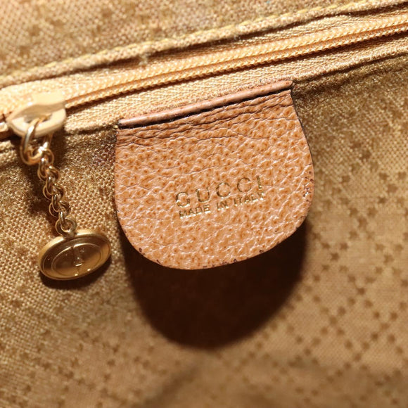 GUCCI Bamboo Backpack Suede Brown Gold 003 58 0030 Auth ep10582