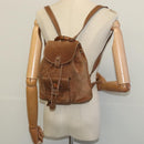 GUCCI Bamboo Backpack Suede Brown Gold 003 58 0030 Auth ep10582-23