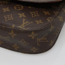 LOUIS VUITTON Monogram Saint Cloud GM Shoulder Bag M51242 LV Auth ep10583-11