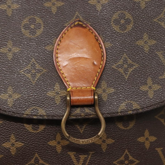 LOUIS VUITTON Monogram Saint Cloud GM Shoulder Bag M51242 LV Auth ep10583