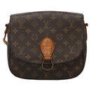 LOUIS VUITTON Monogram Saint Cloud GM Shoulder Bag M51242 LV Auth ep10583-2
