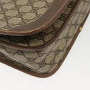 GUCCI GG Supreme Web Sherry Line Bag PVC Beige Gold 001 113 0551 Auth ep10586-9