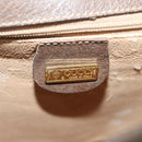 GUCCI GG Supreme Web Sherry Line Bag PVC Beige Gold 001 113 0551 Auth ep10586-19