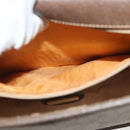 GUCCI GG Supreme Web Sherry Line Bag PVC Beige Gold 001 113 0551 Auth ep10586-11