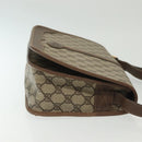 GUCCI GG Supreme Web Sherry Line Bag PVC Beige Gold 001 113 0551 Auth ep10586-3