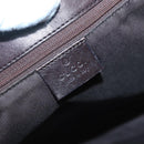 GUCCI GG Canvas Shoulder Bag Dark Brown 90656 Auth ep10594-18