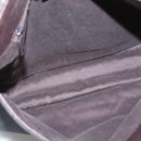 GUCCI GG Canvas Shoulder Bag Dark Brown 90656 Auth ep10594-11