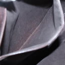 GUCCI GG Canvas Shoulder Bag Dark Brown 90656 Auth ep10594-22