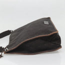 GUCCI GG Canvas Shoulder Bag Dark Brown 90656 Auth ep10594-3