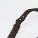 GUCCI GG Canvas Shoulder Bag Dark Brown 90656 Auth ep10594-14