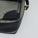 GUCCI Micro GG Supreme Shoulder Bag PVC Navy Gold 001 116 0844 Auth ep10595-11