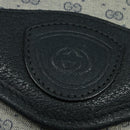 GUCCI Micro GG Supreme Shoulder Bag PVC Navy Gold 001 116 0844 Auth ep10595-14