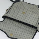 GUCCI Micro GG Supreme Shoulder Bag PVC Navy Gold 001 116 0844 Auth ep10595-15