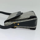 GUCCI Micro GG Supreme Shoulder Bag PVC Navy Gold 001 116 0844 Auth ep10595-4