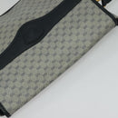 GUCCI Micro GG Supreme Shoulder Bag PVC Navy Gold 001 116 0844 Auth ep10595-6