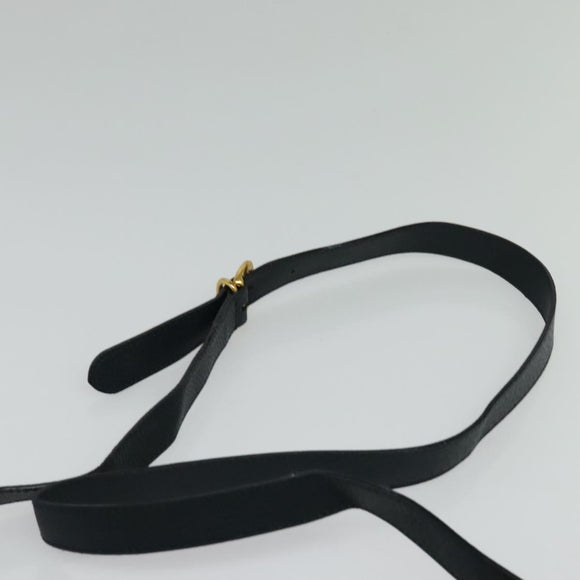 GUCCI Micro GG Supreme Shoulder Bag PVC Navy Gold 001 116 0844 Auth ep10595