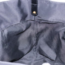 FENDI Tote Bag Nylon Black Gold Auth ep10599-19