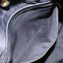 FENDI Tote Bag Nylon Black Gold Auth ep10599-11