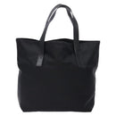 FENDI Tote Bag Nylon Black Gold Auth ep10599-2
